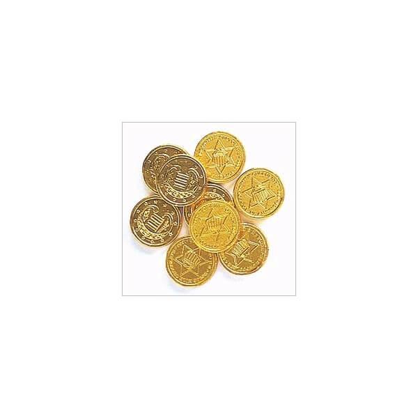 Madelaine Gold Foiled Milk Chocolate Coins - Small: 5LB Bag - Candy Warehouse