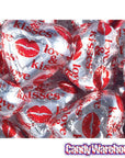 Madelaine Love and Kisses Foiled Milk Chocolate Hearts: 5LB Box