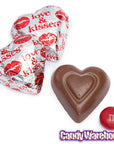 Madelaine Love and Kisses Foiled Milk Chocolate Hearts: 5LB Box