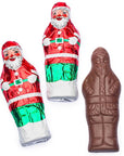 Madelaine Santa Foiled 3/4-Ounce Milk Chocolate Ornaments: 60-Piece Display - Candy Warehouse