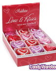 Madelaine Valentine Foiled Large Milk Chocolate Hearts: 60-Piece Box - Candy Warehouse