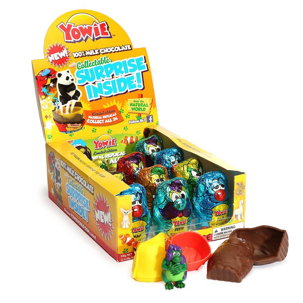 Madelaine Yowie Chocolate Collectable Surprise Inside Collection: 12-Piece Box - Candy Warehouse