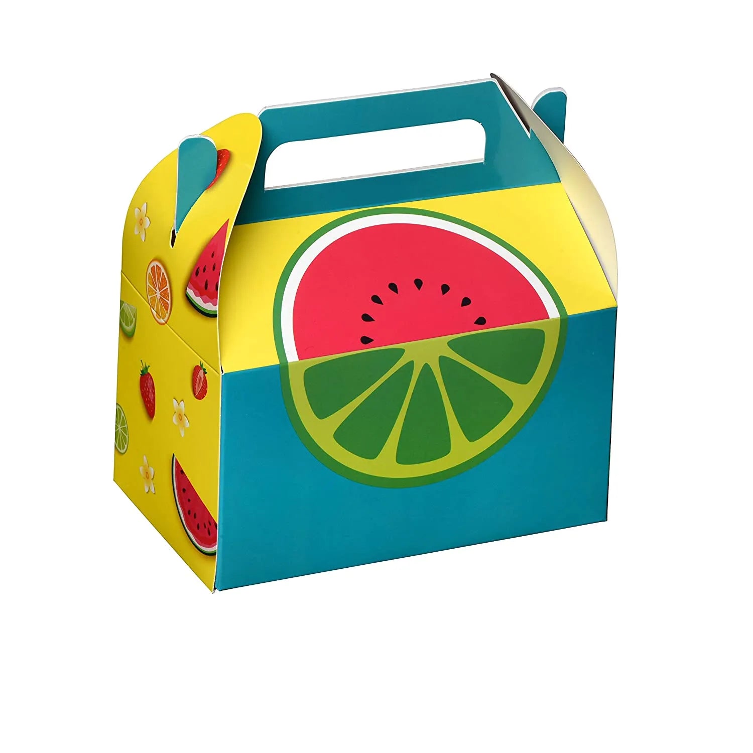 Fruit Paper Treat Boxes 20 Pack 6.25" X 3.75" X 3.5"