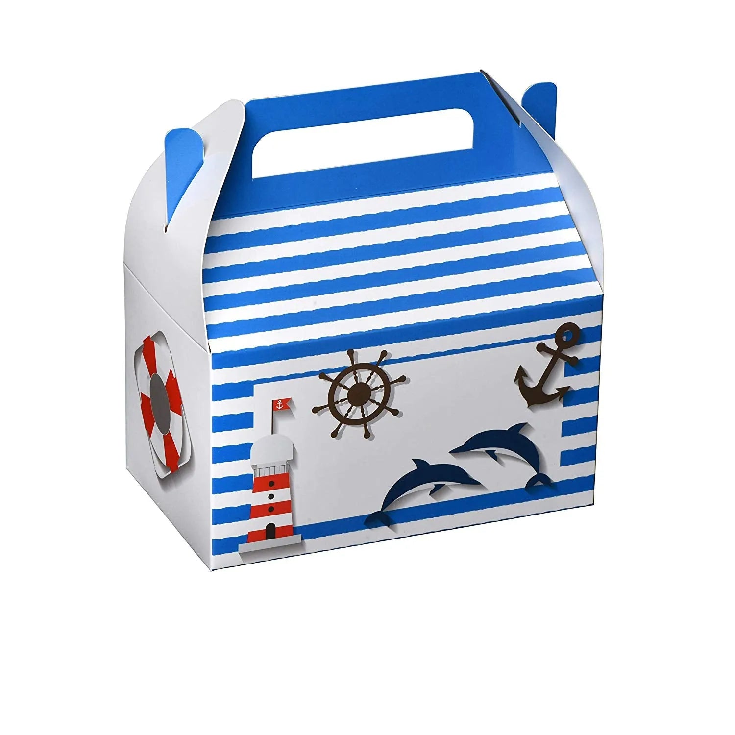 Sailor Paper Treat Boxes 20 Pack 6.25" X 3.75" X 3.5"