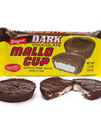 Mallo Cups - Dark Chocolate: 24-Piece Box - Candy Warehouse