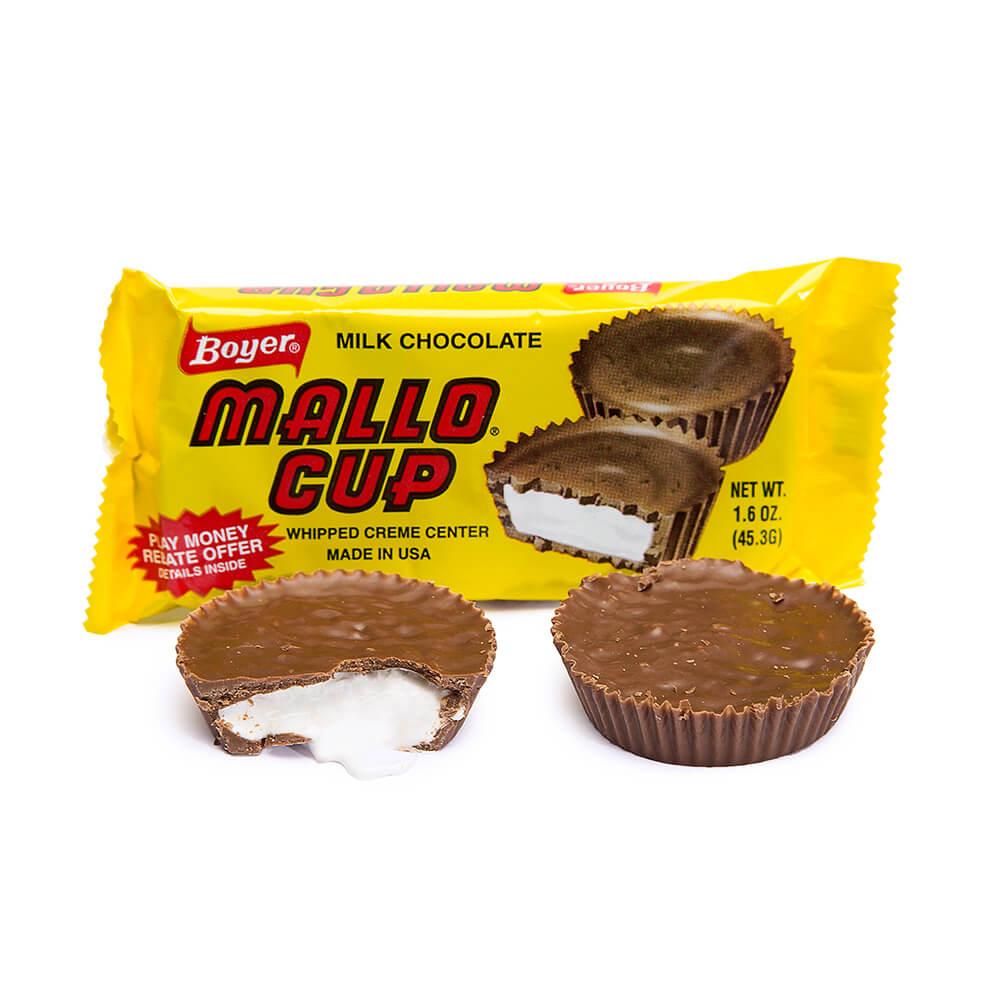 Mallo Cups - Milk Chocolate: 24-Piece Box - Candy Warehouse