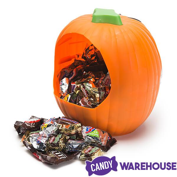 M&amp;M-Mars Chocolate Halloween Candy Assortment: 85-Piece Pumpkin Bowl - Candy Warehouse