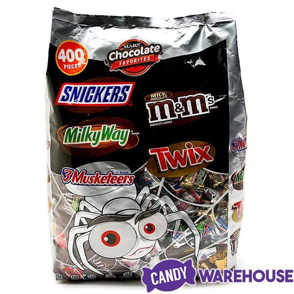 M&amp;M-Mars Halloween Chocolate Candy Assortment: 375-Piece Bag - Candy Warehouse