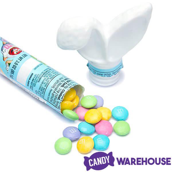 M&amp;M&#39;s Candy Filled Easter Bunny Tube - Candy Warehouse