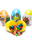 M&M's Candy Filled Plastic Easter Eggs: 12-Piece Display - Candy Warehouse