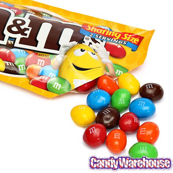 M&amp;M&#39;s Candy King Size Packs - Peanut: 24-Piece Box - Candy Warehouse