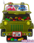 M&M's Candy Military Jeep Toy