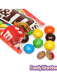 M&M's Candy Packs - Peanut Butter: 24-Piece Box - Candy Warehouse