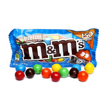 M&M'S Pretzel Chocolate Candy Family Size, 15.4 Ounce