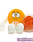 M&M's Candy Plush Character - Orange - Candy Warehouse