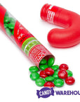 M&M's Filled Holiday Candy Cane - Candy Warehouse