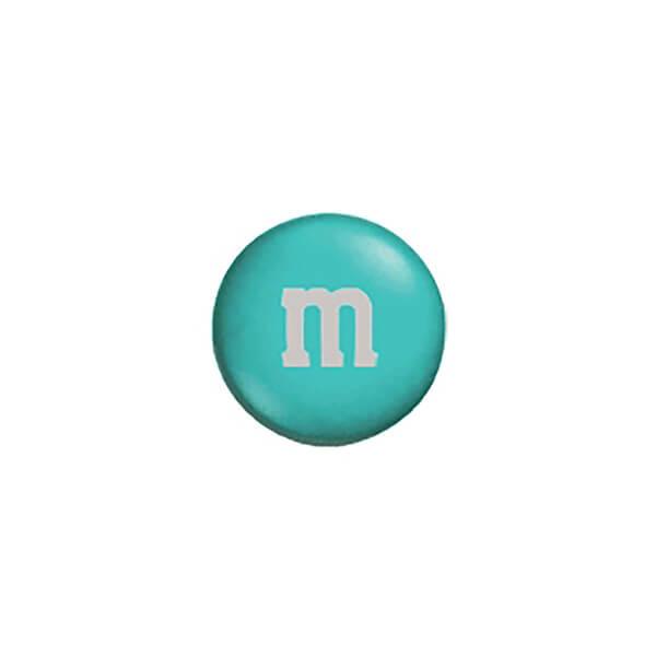 M&M's Milk Chocolate Candy - Aqua: 2LB Bag - Candy Warehouse