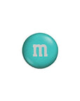 M&M's Milk Chocolate Candy - Aqua: 2LB Bag - Candy Warehouse