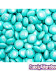 M&M's Milk Chocolate Candy - Aqua: 2LB Bag - Candy Warehouse