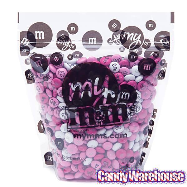 Light Pink M&m's Chocolate Candy 2-lb Bulk Bag For - M&m's My M's Light  Pink Chocolate Candies, 2 Lbs - Free Transparent PNG Download - PNGkey