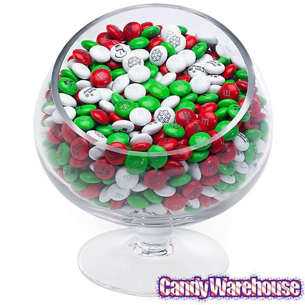 M&amp;M&#39;s Milk Chocolate Candy - Christmas: 2LB Bag - Candy Warehouse