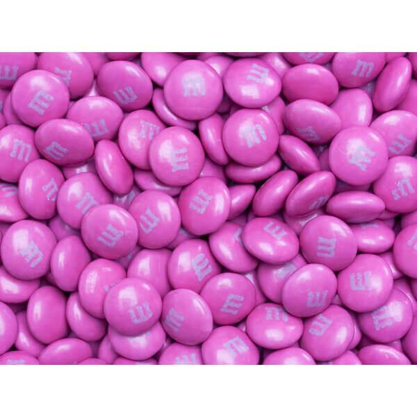 M&amp;M&#39;s Milk Chocolate Candy - Dark Pink: 5LB Bag - Candy Warehouse