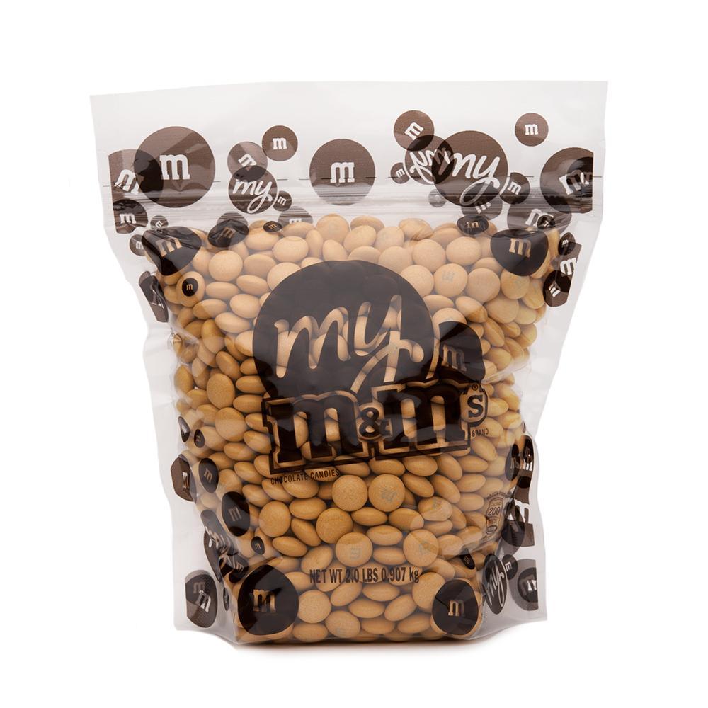 M&amp;M&#39;s Milk Chocolate Candy - Golden Shimmer: 2LB Bag