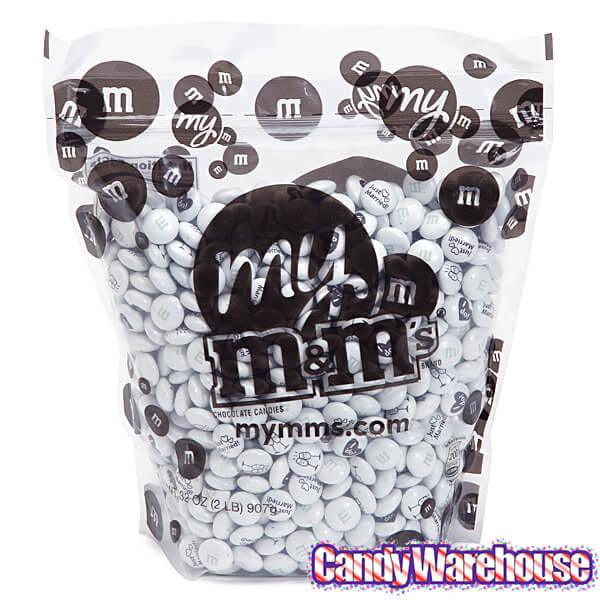 M&M's Milk Chocolate Candy - Just Married Wedding Blend: 2LB Bag - Candy Warehouse