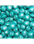 M&M's Milk Chocolate Candy - Teal: 5LB Bag - Candy Warehouse