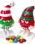 M&M's Minis Candy Filled Christmas Figurines: 12-Piece Display - Candy Warehouse