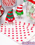 M&M's Minis Candy Filled Christmas Figurines: 12-Piece Display - Candy Warehouse