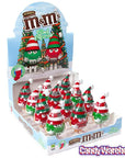 M&M's Minis Candy Filled Christmas Figurines: 12-Piece Display - Candy Warehouse