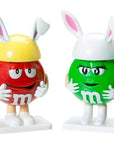 M&M's Minis Candy Filled Easter Bunny Figurines: 12-Piece Display