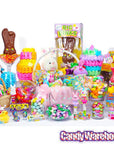 M&M's Minis Candy Filled Easter Bunny Figurines: 12-Piece Display