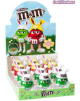 M&M's Minis Candy Filled Easter Bunny Figurines: 12-Piece Display