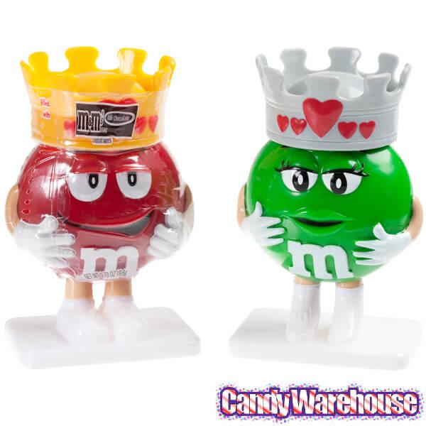 M&M's Minis Candy Filled Valentine Figurines: 12-Piece Display - Candy Warehouse