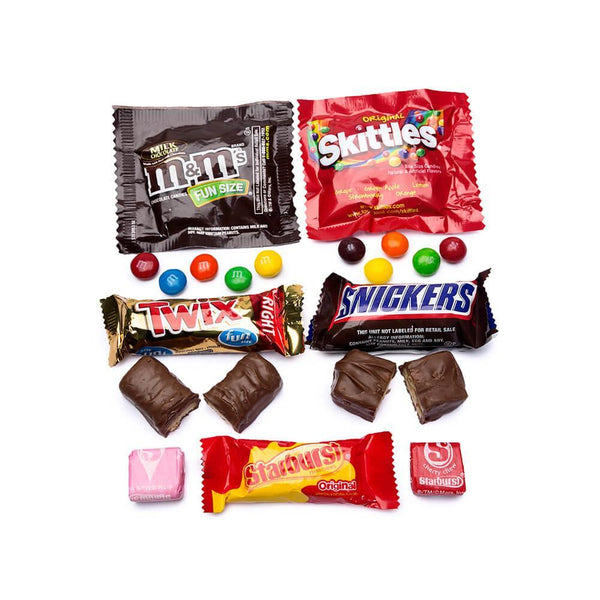 Mars Skittles Starburst Snickers Twix And M&ms Halloween Candy