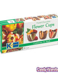 Marbled Chocolate Flower Cups: 6-Piece Box - Candy Warehouse