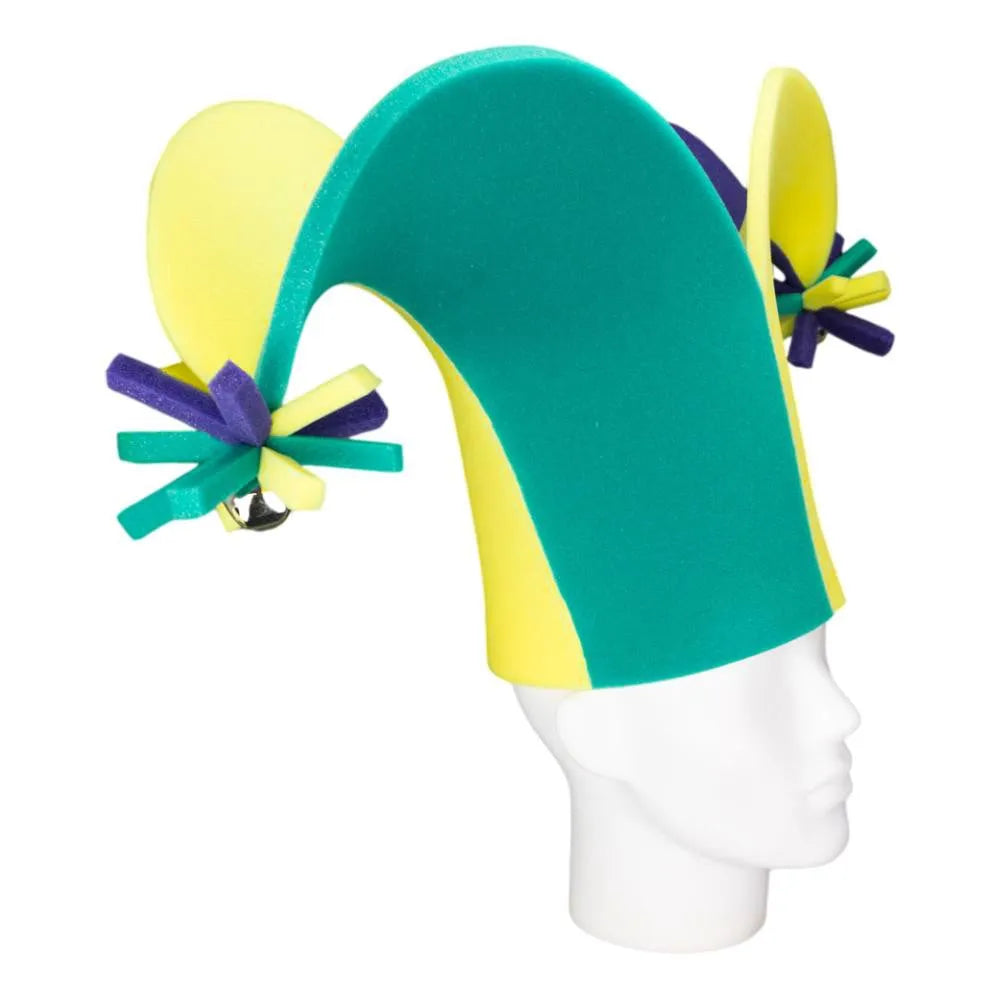 Mardi Gras 2 Colors Jester Hat