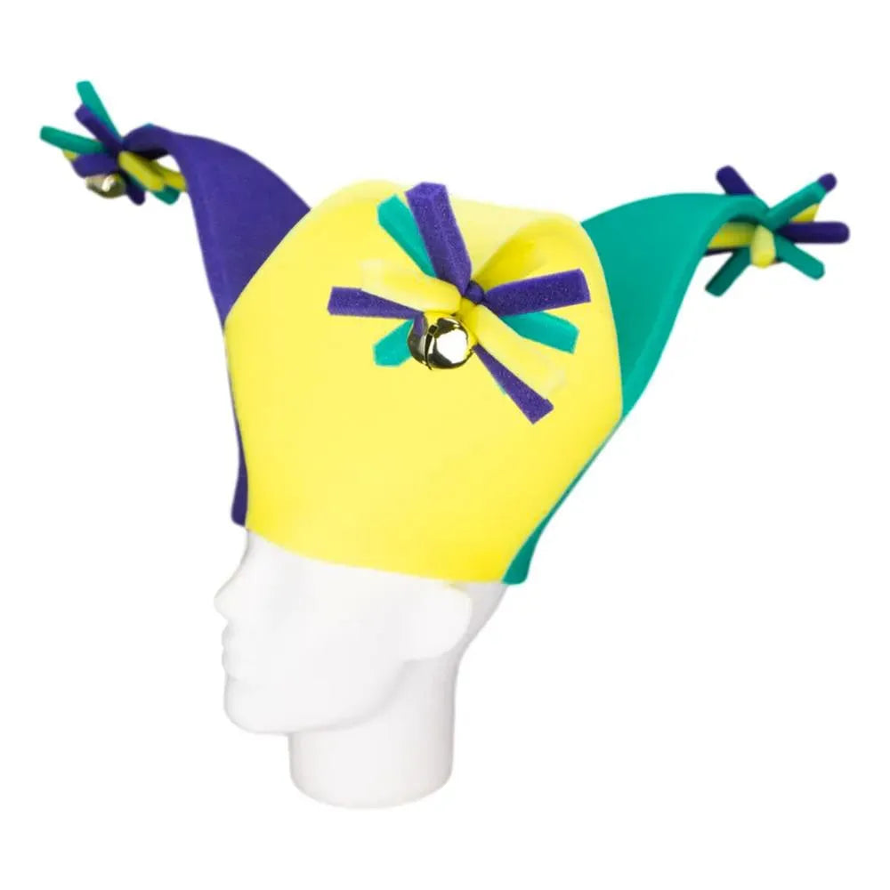 Mardi Gras 3 Colors Jester Hat