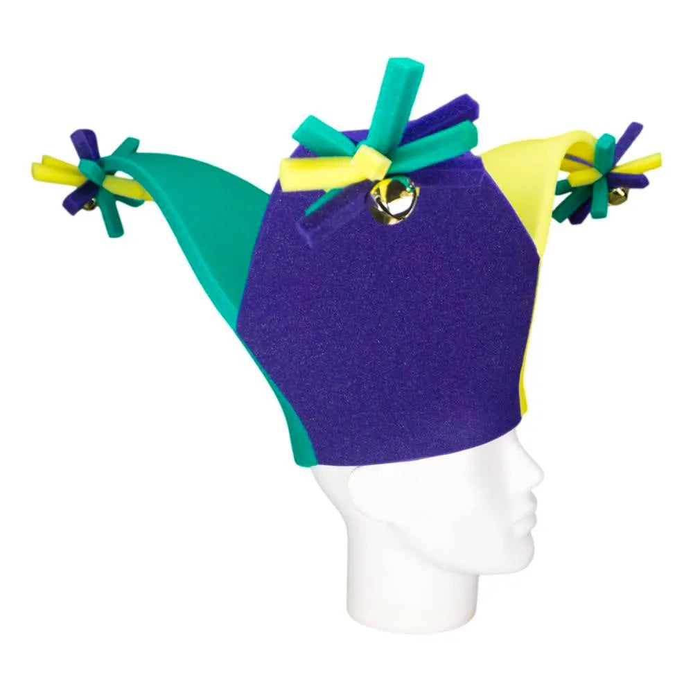 Mardi Gras 3 Colors Jester Hat