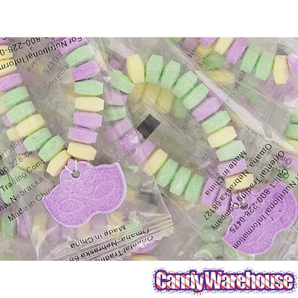 Mardi Gras Candy Bracelets: 12-Piece Box