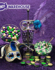 Mardi Gras Chocolate Coins Candy: 60-Piece Bag