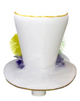 Mardi Gras Bride Hat