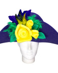 Mardi Gras Roses Lady Hat