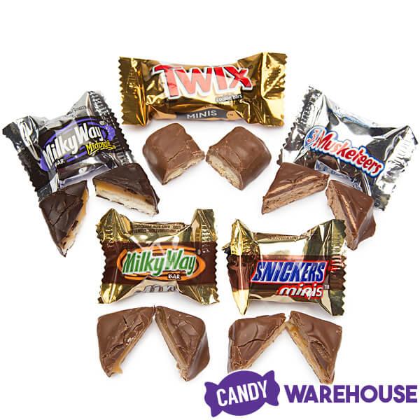 Mars Chocolate Favorites Minis Assortment: 62-Ounce Bag - Candy Warehouse