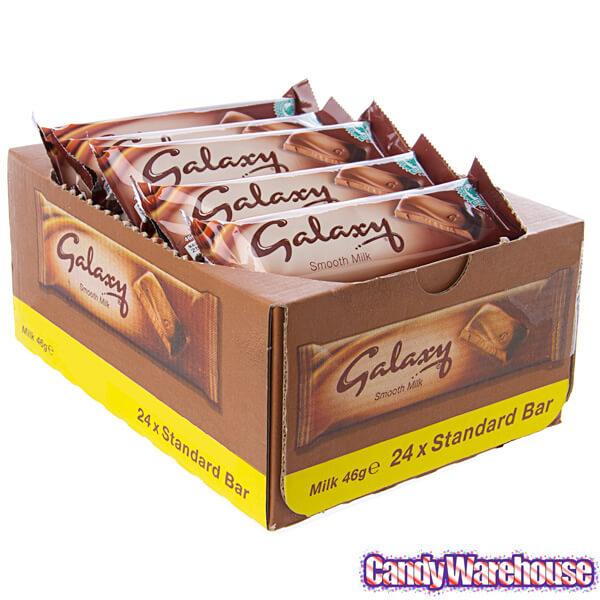 Mars Galaxy Bars: 24-Piece Box - Candy Warehouse