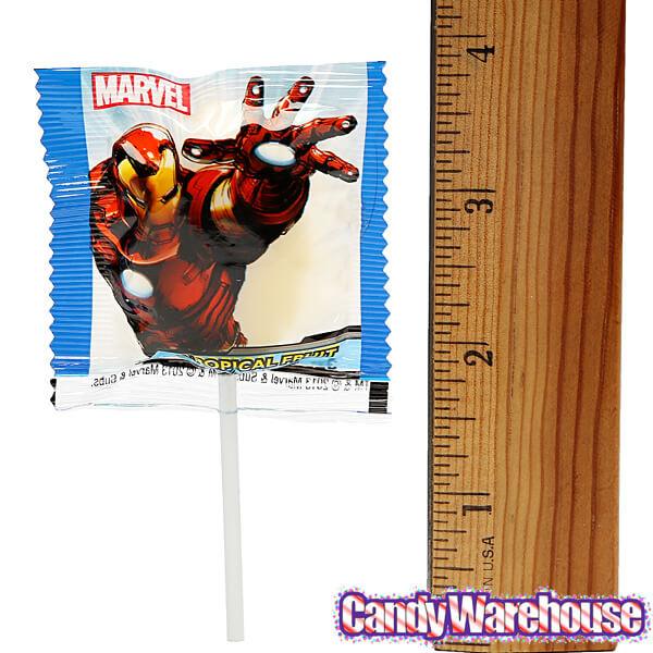 Marvel Avengers Lollipops: 25-Piece Bag - Candy Warehouse