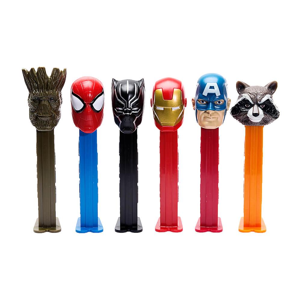 Marvel Avengers PEZ Candy Packs: 12-Piece Display - Candy Warehouse