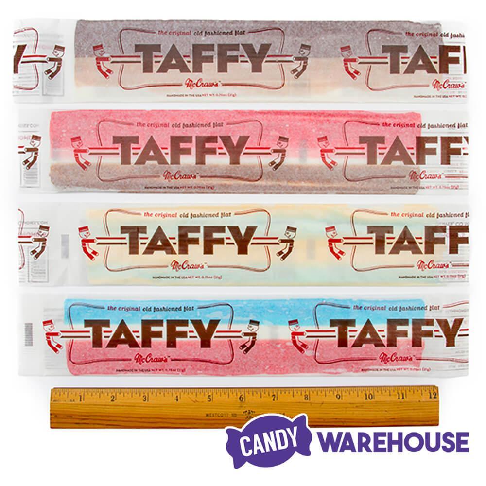 McCraw&#39;s Giant Taffy Candy Slabs: 24-Piece Box - Candy Warehouse